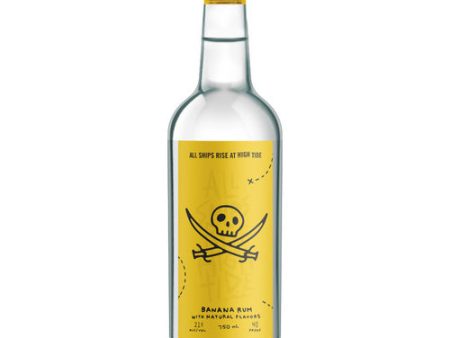 All Ships Banana Rum -750ml Hot on Sale