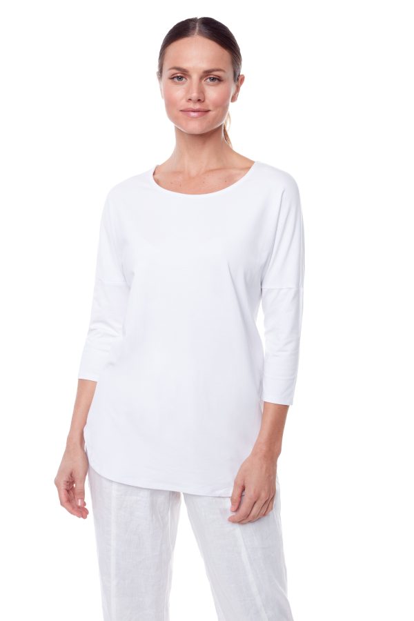 Basics 3 4-length dolman sleeve top For Cheap