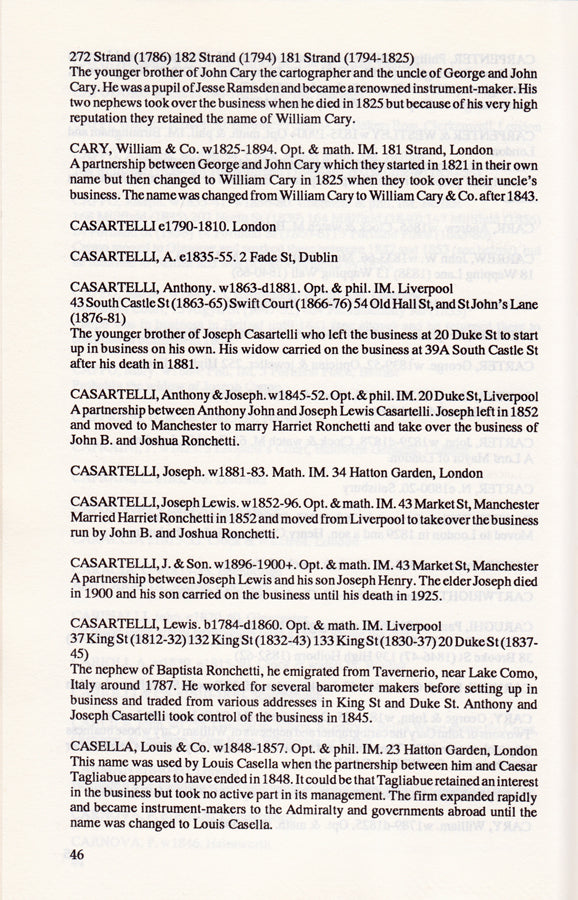 Barometer Makers and Retailers 1660-1900 - Edwin Banfield Discount