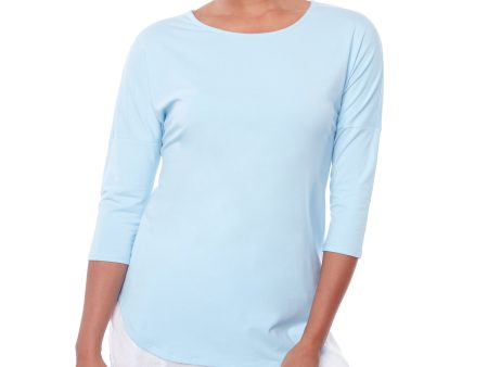 Basics 3 4-length dolman sleeve top For Cheap