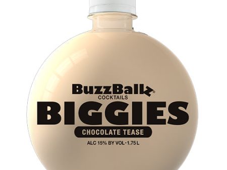 Buzzballz Cocktails Biggies Chocolate Tease  -1.75L Online now