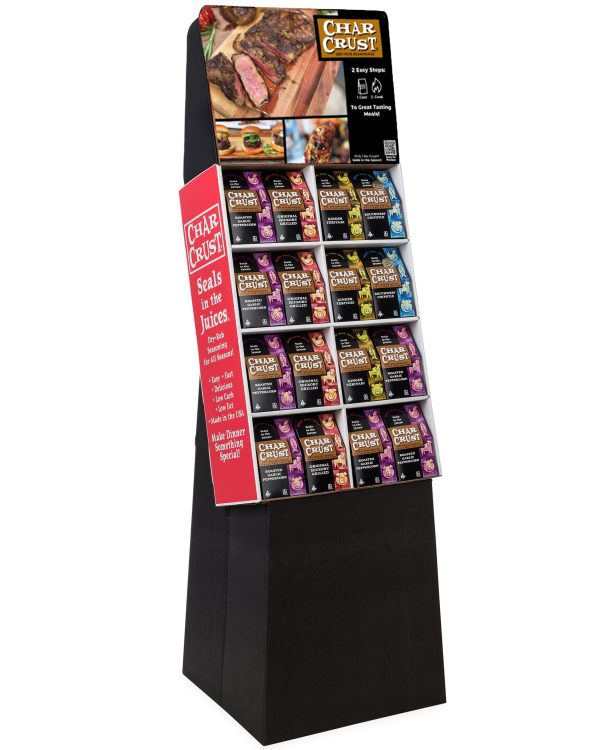 Char Crust 4-Flavor Shipper Display Online