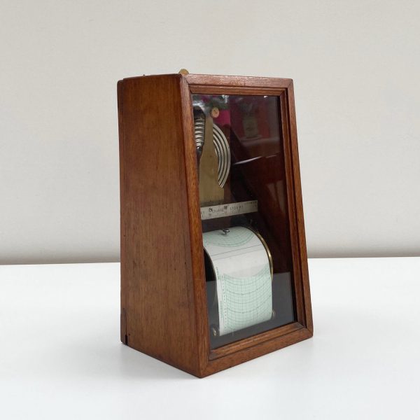 Antoine Redier Patent Wall Barograph Retailed by J Hicks of London Discount