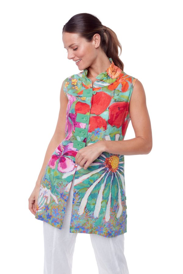 Where Butterflies and Bees Are sleeveless blouse Cheap