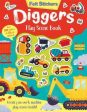 That Imagine: Felt Stickers Diggers Play Scene Book [2020] paperback Online Sale