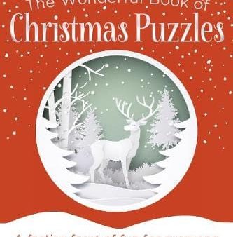 Arcturus: The Wonderful Book of Christmas Puzzles [2018] paperback Hot on Sale